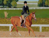 LARRY SMITH " SWISHY TAIL HORSE "
