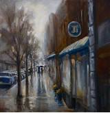 CHERYL KEEFER " A WALK IN THE RAIN "