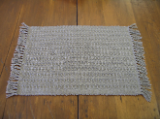 TAN - TAUPE SOLID HONEYCOMB PLACEMAT TAN - TAUPE SOLID HONEYCOMB PLACEMAT