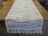 BLACK, SIENNA, AND NATURAL TABLE RUNNER