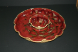 RAY POTTERY RED CHIP AND DIP