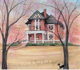 P. BUCKLEY MOSS PRINT " THE MARGARET MITCHELL HOUSE "