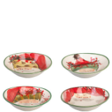VIETRI OLD ST. NICK OVAL BOWL - ASSORTED