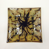 RAY POTTERY " SQUARE PLATE "