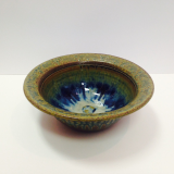 RAY POTTERY " SERVING BOWL "
