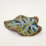 RAY POTTERY " LEAF SPOON REST "