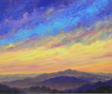 JEFF PITTMAN " SKY OVER COLD MOUNTAIN " LIMITED EDITION PRINT