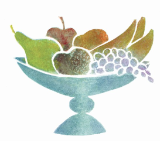P. BUCKLEY MOSS GICLEE " THE FRUIT BOWL "