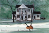 P. BUCKLEY MOSS PRINT " THE GOVERNOR'S ESTATE "