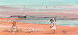 P. BUCKLEY MOSS GICLEE " OUR DAY AT THE BEACH "