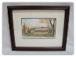 LORRAINE BREWER FRAMED PRINT " THE EXCHANGE PLACE " (SMALL)
