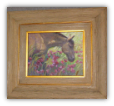 "HORSE WITH FLOWERS" BY V. VAUGHAN FRAMED