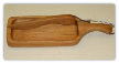 TREENWARE BUTTER BOARD WITH KNIFE - CHERRY