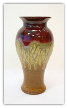 RAY POTTERY RED SMALL VASE