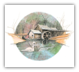 P. BUCKLEY MOSS GICLEE " SPRING AT MABRY MILL "